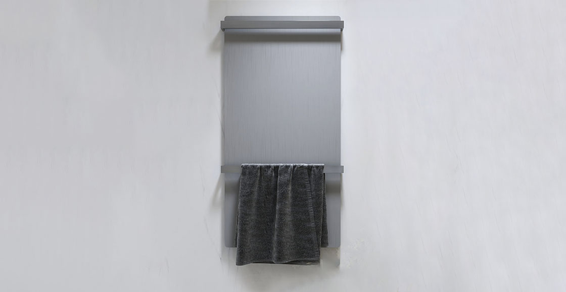 Toallero eléctrico mural